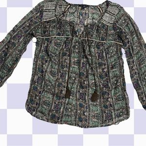 Long Sleeve Blouse size small by American Eagle outfitters.